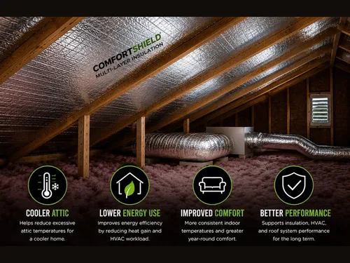 Asheville, NC Comfort Shield MLI Installation