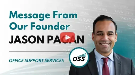 OSS | Office Support Services Introuction YouTube Video