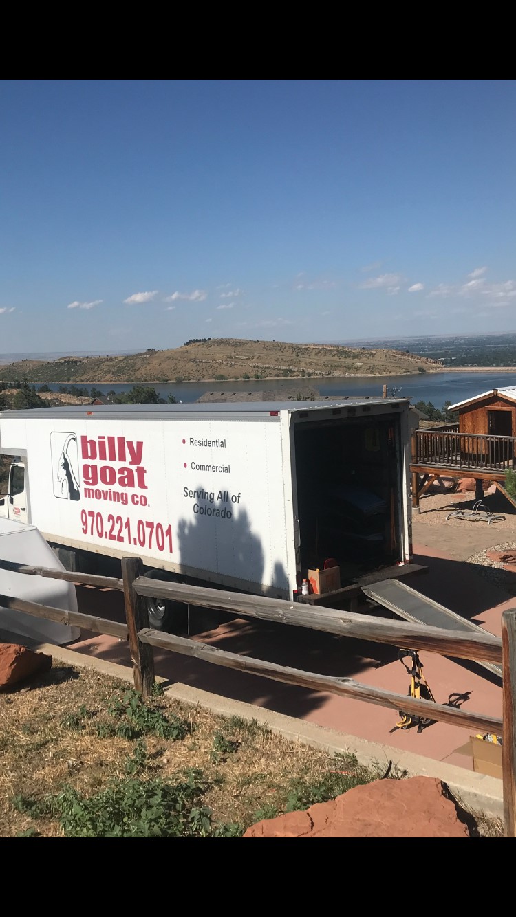 Fort Collins movers loading a moving truck for a residential home move