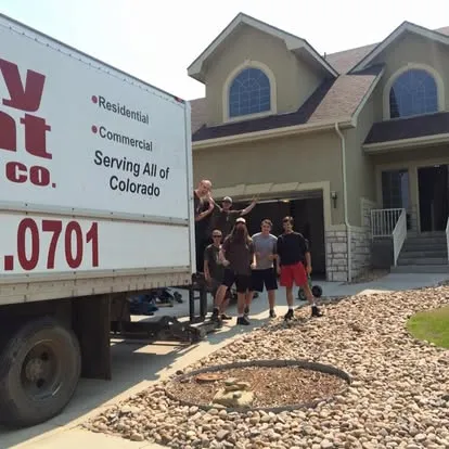 Billy Goat Moving truck providing professional residential moving services in Fort Collins Colorado