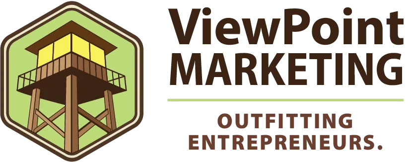 ViewPoint Marketing logo and slogan "Outfitting Entrepreneurs".