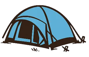 Dating of a blue dome tent.