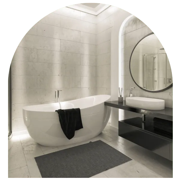 white ceramic sink with stainless steel faucet