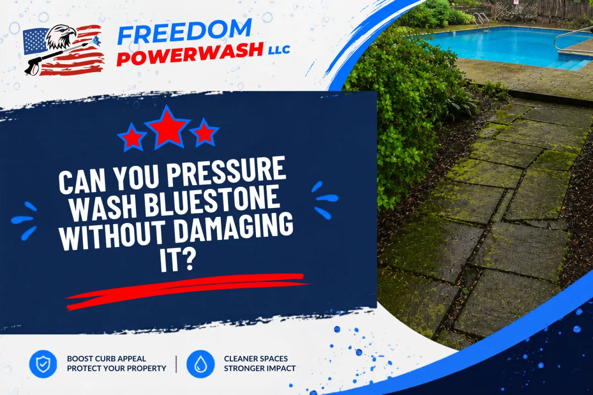 Can You Pressure Wash Bluestone Without Damaging It?