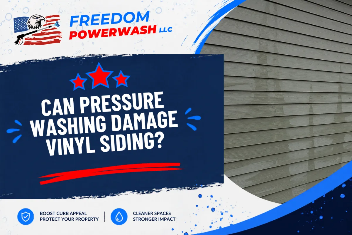 Can Pressure Washing Damage Vinyl Siding?
