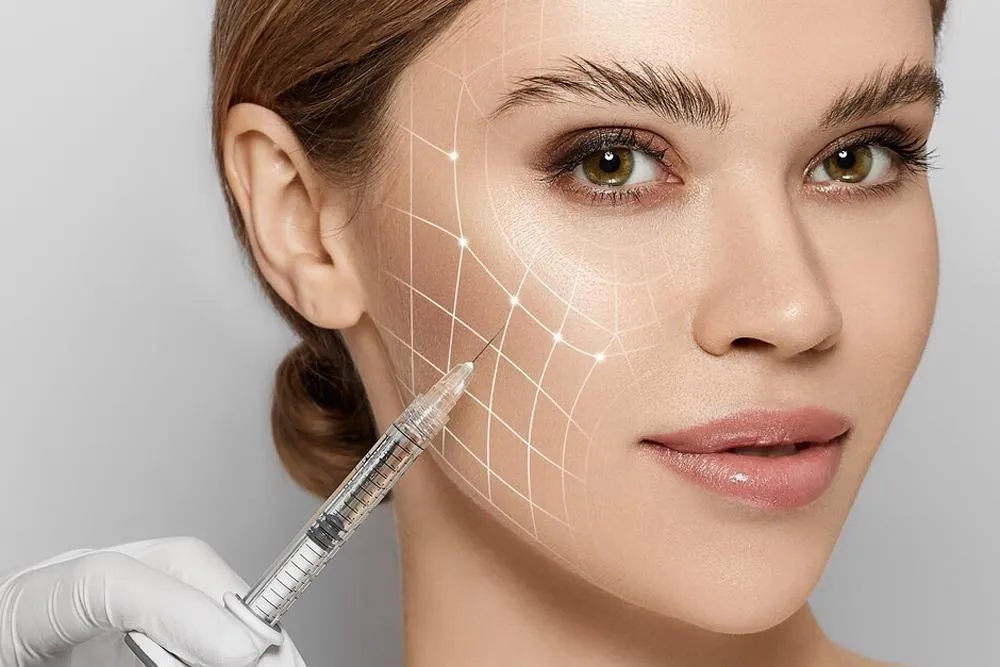 silhouette of woman raising her right hand