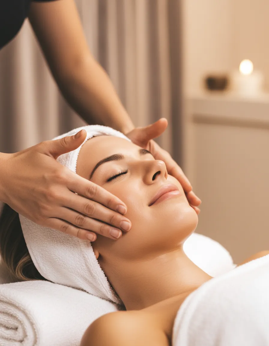 Professional Thai massage therapist providing relaxing massage in Houston