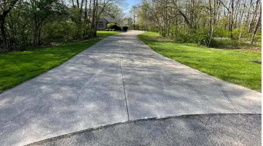Caramel Concrete builds and installs Driveway.