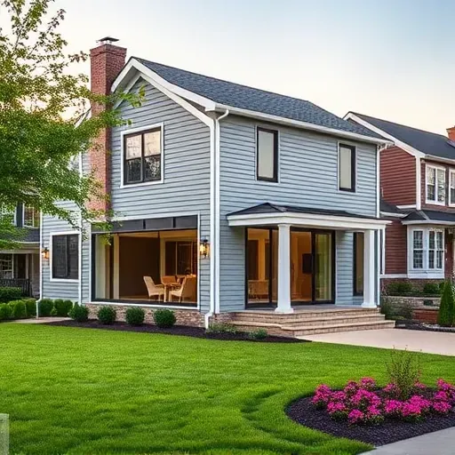 Upgraded Blackwood NJ kitchen with stainless steel pipes, modern fixtures, white marble countertops and sleek cabinetry