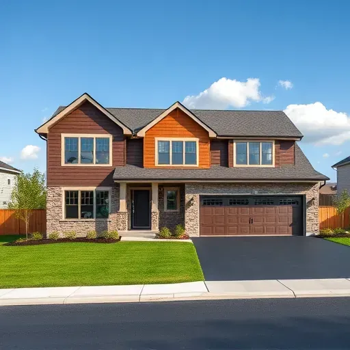 Completed General Contractor project in Monroe Township NJ featuring a modern single-family home with elegant landscaping.