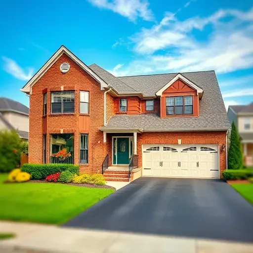 Residential home in Lindenwold NJ featuring brick facade, energy-efficient windows, and lush landscaping.