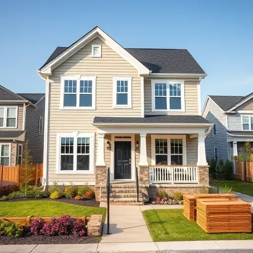Completed general contractor project featuring a modern home in Williamstown NJ with landscaped garden and premium materials.