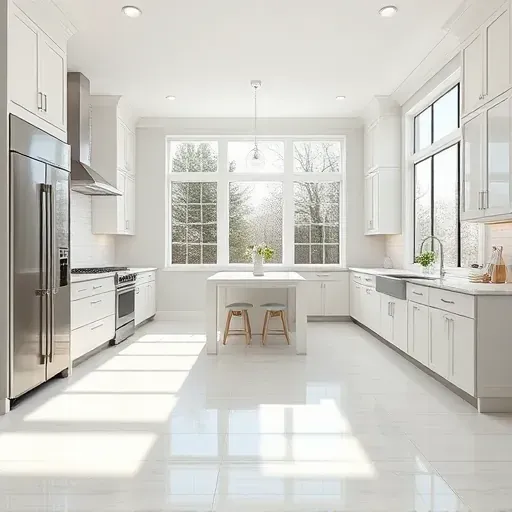 Completed home remodeling in Blackwood NJ showcasing modern design and stylish decor without any people present.