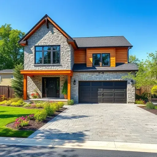 Beautiful residential home in Clementon NJ with modern design, vibrant landscaping, and quality craftsmanship.