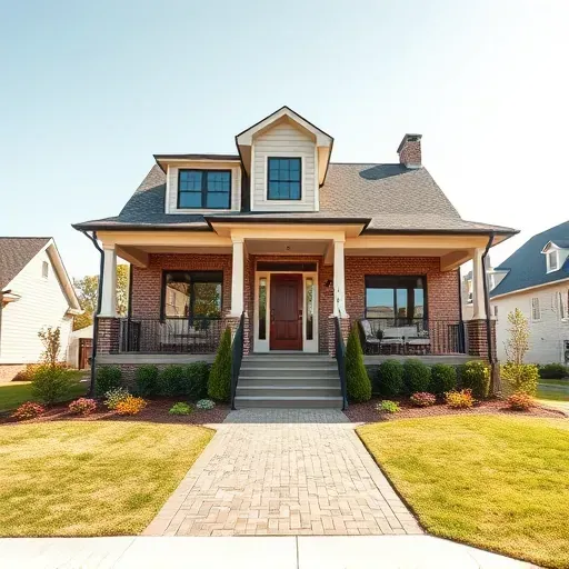 Modern home in Palmyra NJ with elegant landscaping, large windows, and quality craftsmanship in a serene neighborhood.