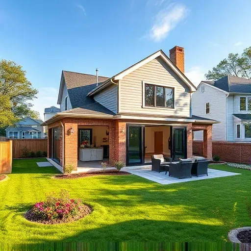 Modern high-end kitchen with stainless steel undermount sink, matte black faucet, granite countertop, potted herbs, and sleek cabinetry