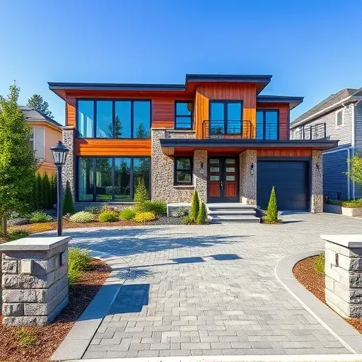 Completed General Contractor project in Mantua NJ featuring a modern single-family home with large windows and elegant landscaping.