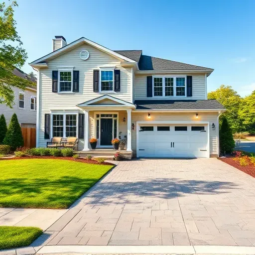 Completed General Contractor project in Haddonfield NJ, showcasing modern home with classic design and lush landscaping.