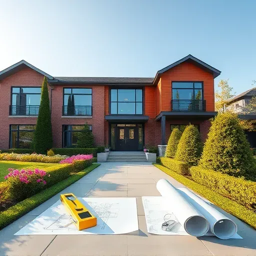 Completed residential project in Lindenwold NJ showcasing modern architecture, elegant design, and vibrant landscaping.