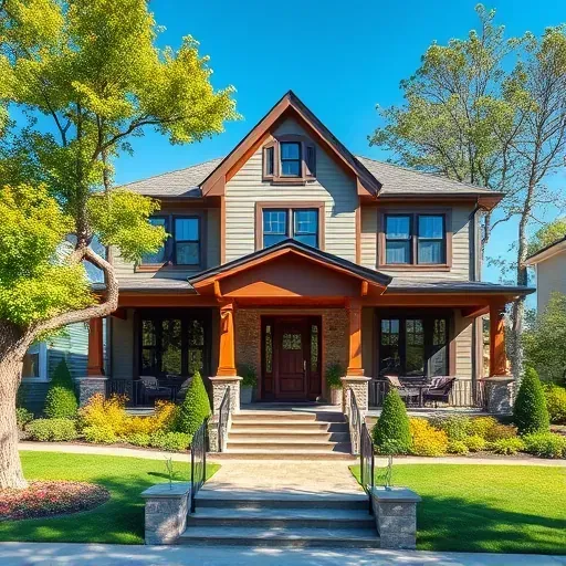 Beautifully renovated home in Somerdale NJ featuring modern and traditional architecture with lush landscaping.
