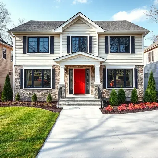 Completed home remodeling project in Blackwood NJ showcasing modern design and elegant finishes.