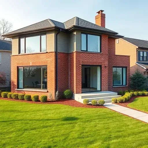Modern kitchen with stainless steel undermount sink, chrome faucet, dark granite countertop, minimalistic cabinetry, and bright natural light