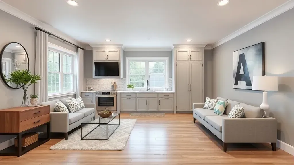 Virtual consultation setup for home remodeling featuring tools and materials in a tidy workspace in Blackwood NJ.