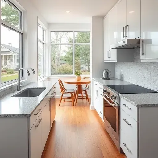 Beautiful home addition in Blackwood NJ showcasing a modern extension with large windows, landscaped yard, and inviting entrance