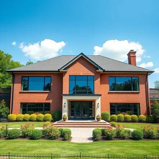 Completed General Contractor project in Glendora NJ featuring modern and traditional architecture with vibrant landscaping.