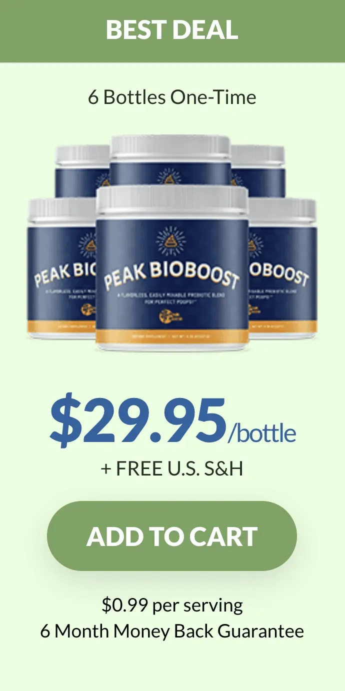 peak bioboost 6 bottles