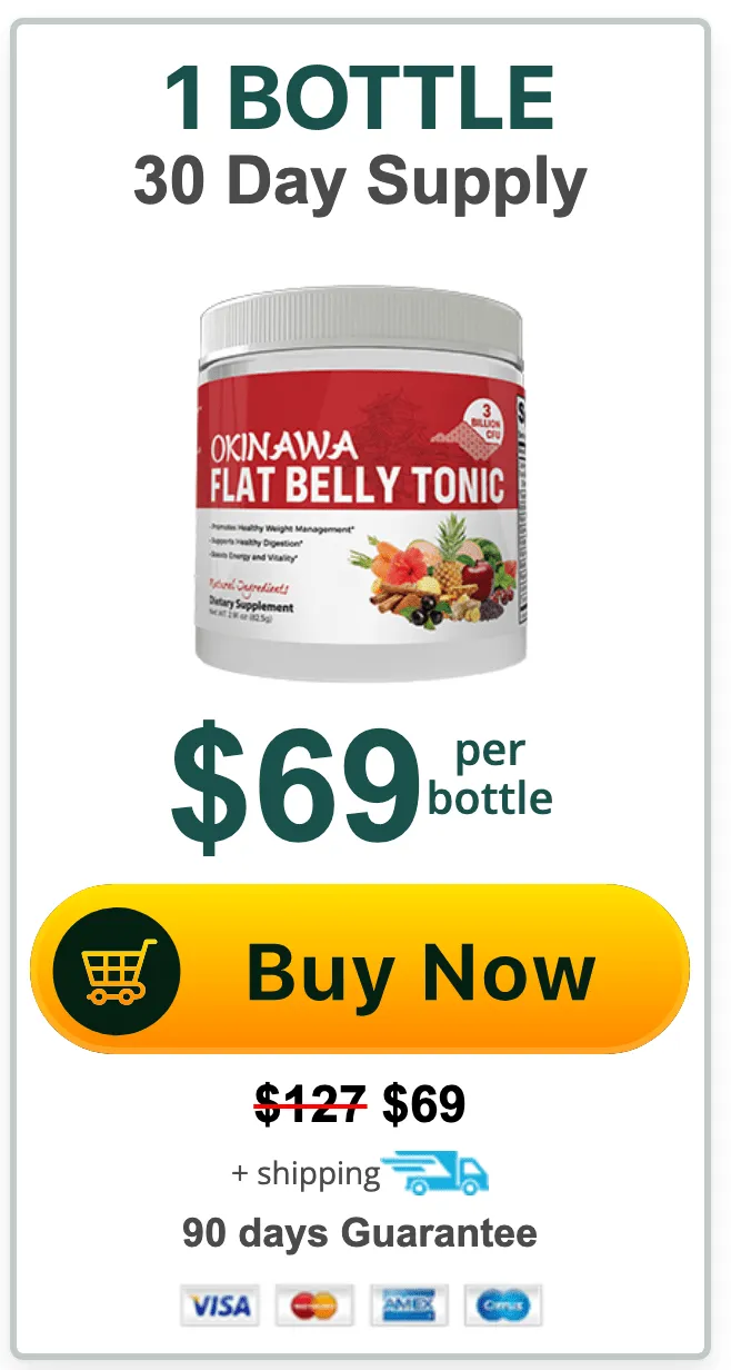 japan okinawa flat belly tonic