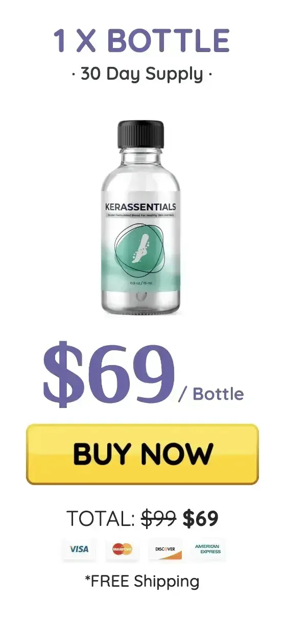 kerassentials oil one bottle