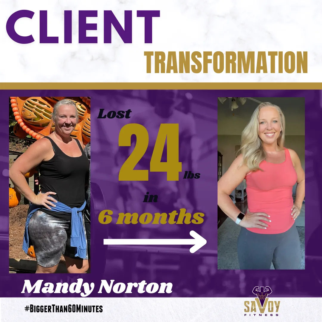 Mandy Norton weight loss transformation
