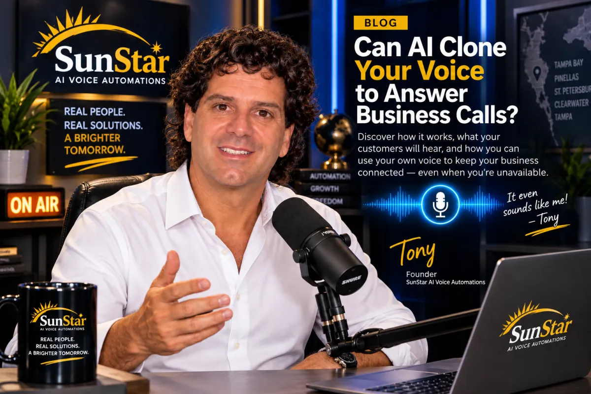 Can AI Clone Your Voice to Answer Business Calls?