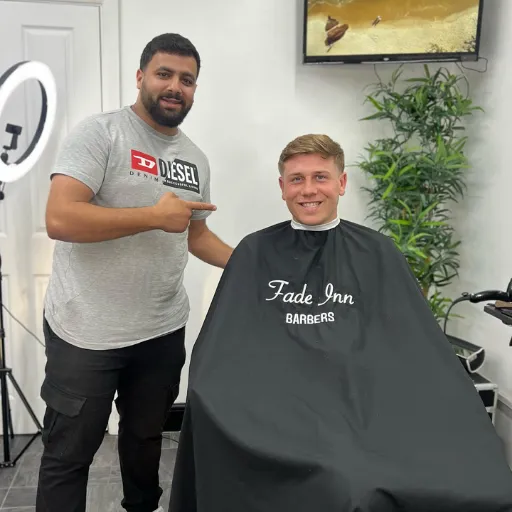 Previous work completed by Fade Inn Barbers