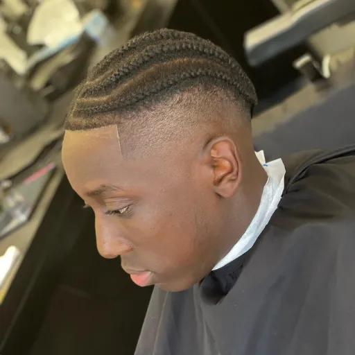 Previous work completed by Fade Inn Barbers