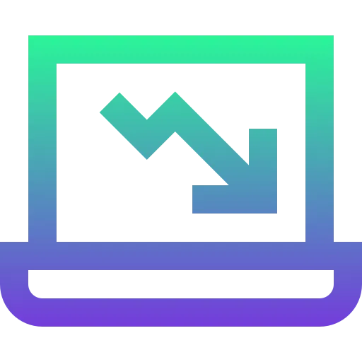 Icon representing removal of collections and charge-offs from a credit report