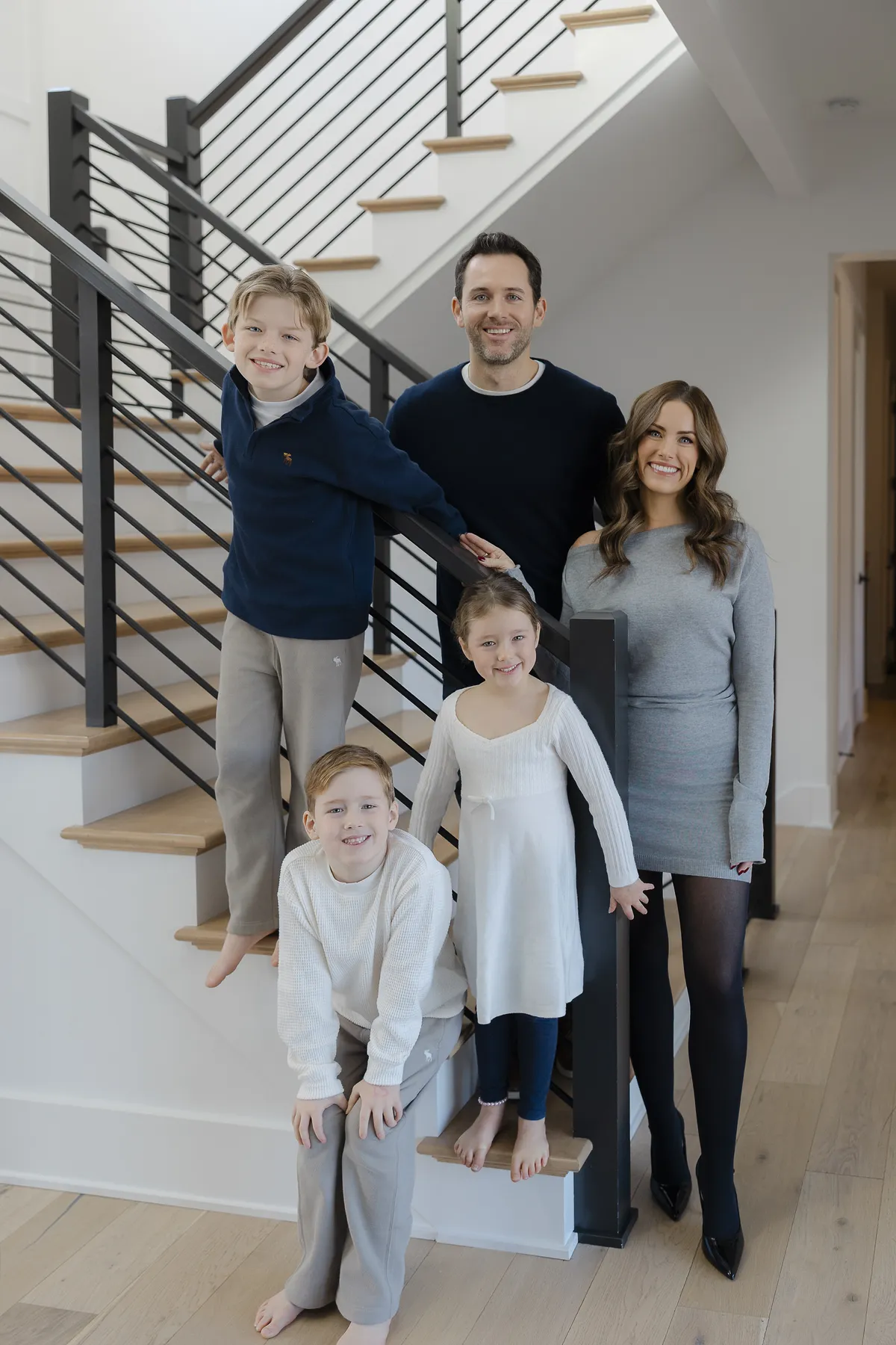 Maggie with her family