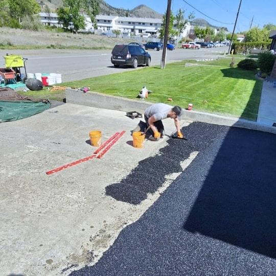 River City Rubber Paving Install