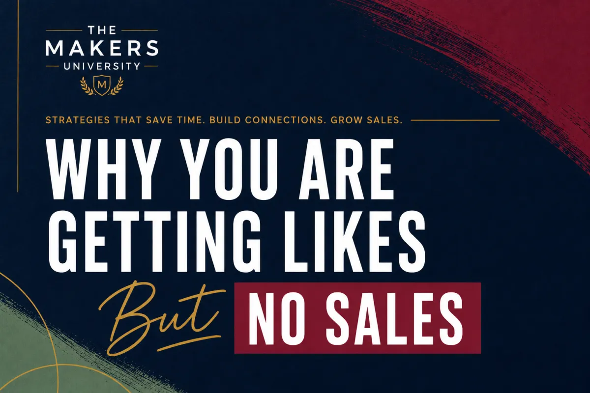 Getting likes but no sales?