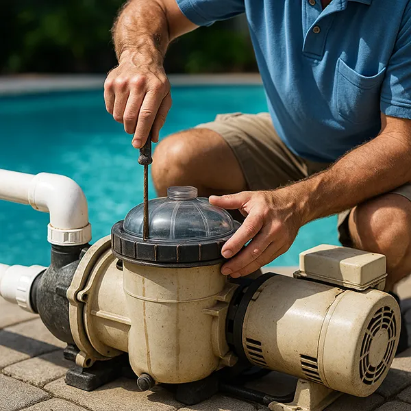 a row of bottles on a shelf in a bathroom