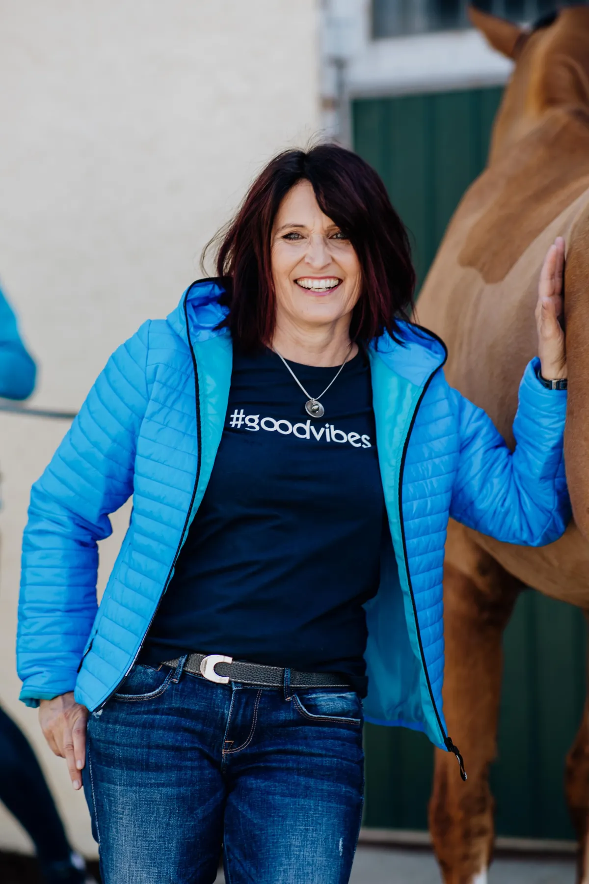 Dr. Sonja Weingart mit Co-Coach Si Jolie