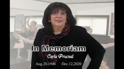 Carla Prucnal In Memoriam Johnstown Concert Ballet