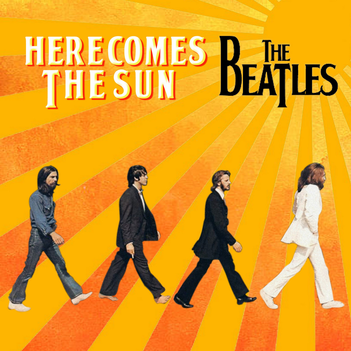 Image cover for the song Here Comes The Sun by George Harrison and The Beatles