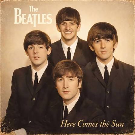 Uplifting song y the amazing beatles "here omes the sun"