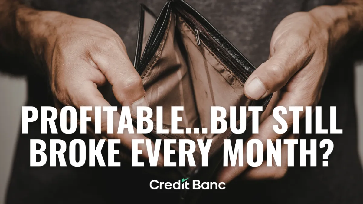 Profitable on Paper. Stressed in Real Life. Welcome to the World of a Small Business Owner