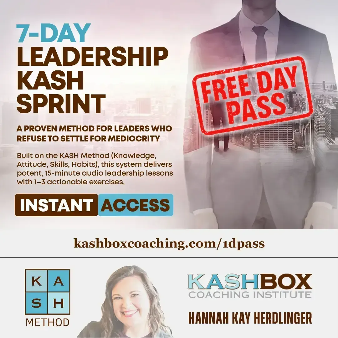 7 Day Leadership KASH Sprint