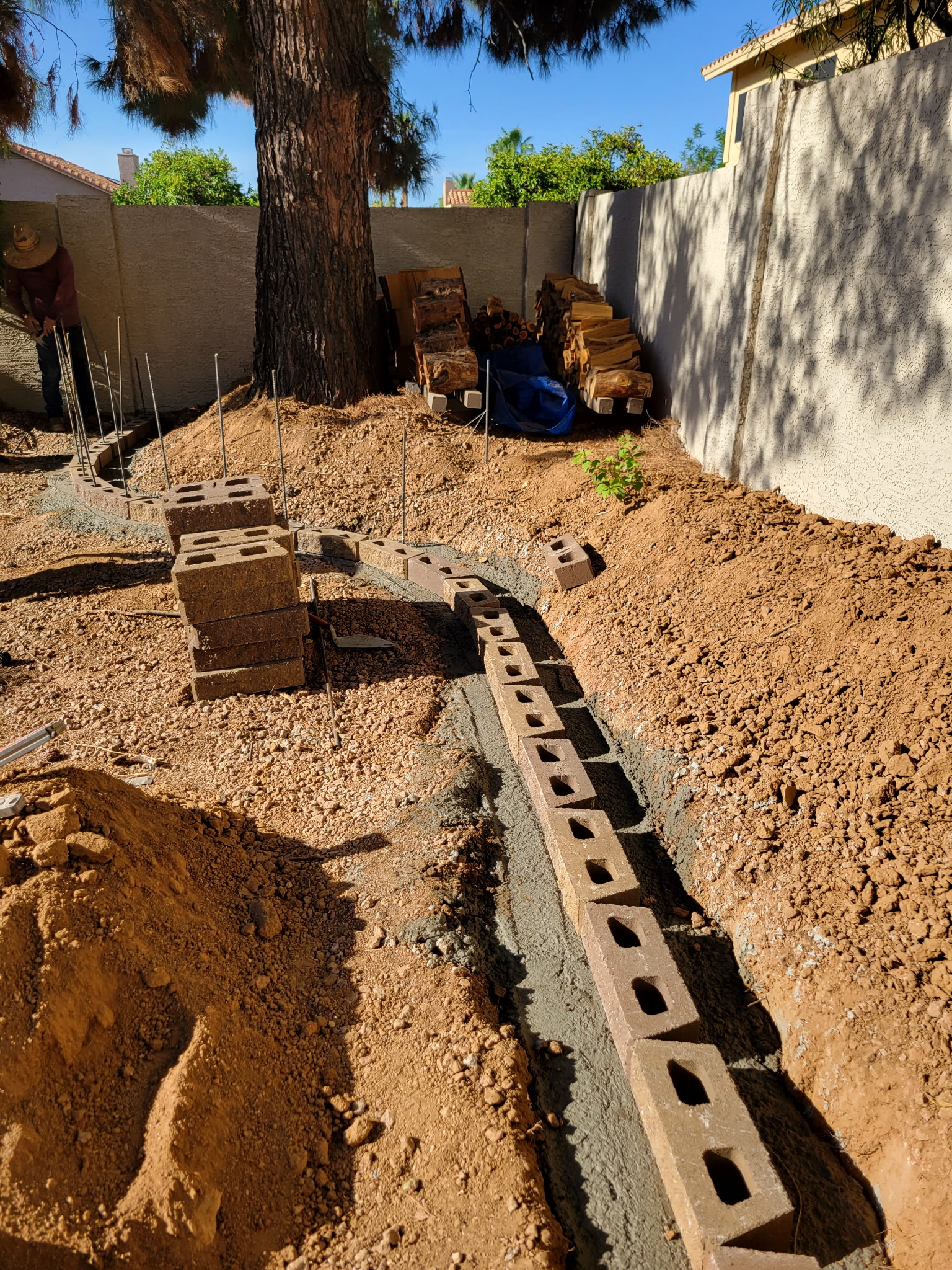 Block wall fence contractor serving Chandler, AZ