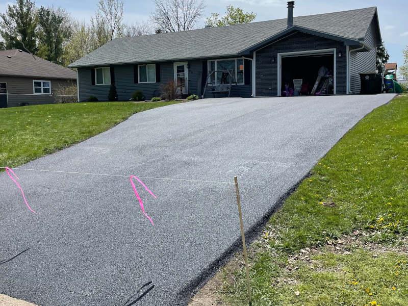 Kansas City Concrete builds and installs Driveway