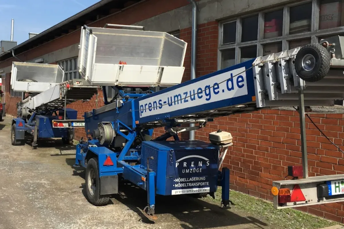 Möbellift Hannover Außenaufzug Umzug Prens Umzüge